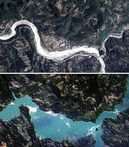 2008高清卫星航拍地图图片