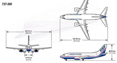波音737max长度图片