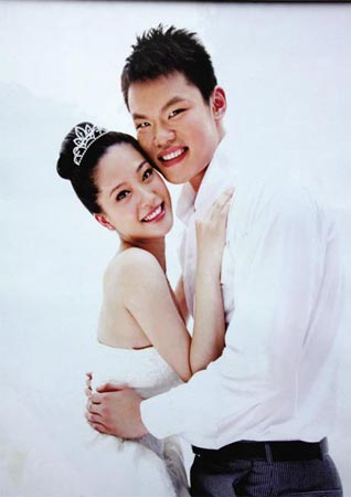 朱芳雨唐子乔婚礼图片