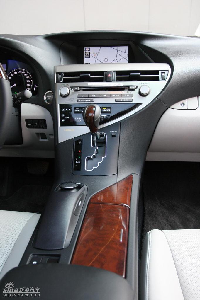 雷克萨斯rx450hrx350内饰及细节