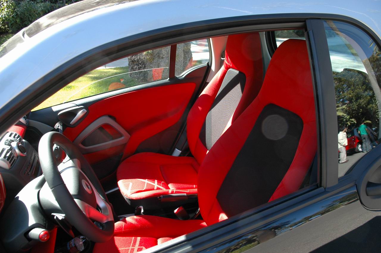 smartfortwo内饰实拍图片