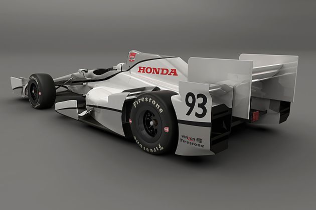本田indycar赛车空力套件发布
