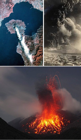 10大火山喷发奇景 意大利火山会吐烟圈(组图)(2)