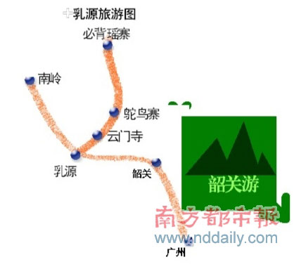 乳源旅游线路图 乳源旅游线路图