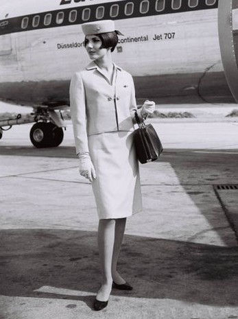 20世纪60年代德国汉莎航空公司的空姐
