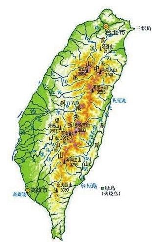 台湾淡水河地图图片