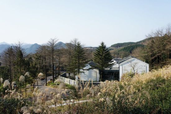 宁波仰天湖山庄景色