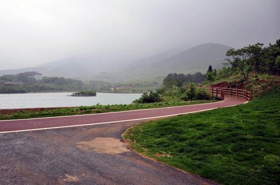 逛宜興龍池山自行車公園 一路山水一路歌