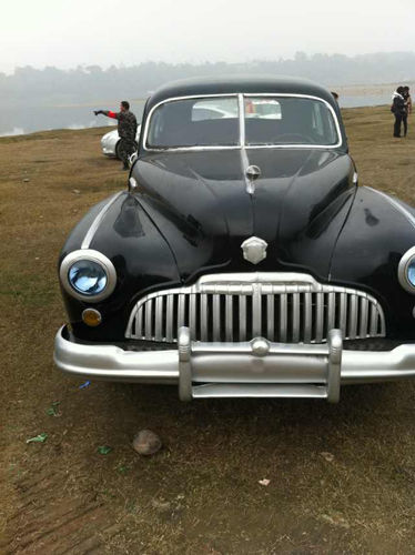 拍摄用的老爷车