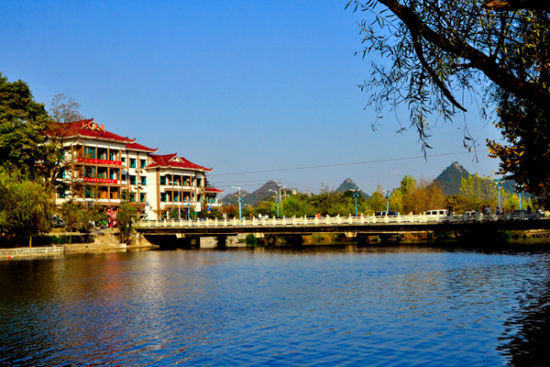 花溪平桥风光 图源:鸿儿的博客