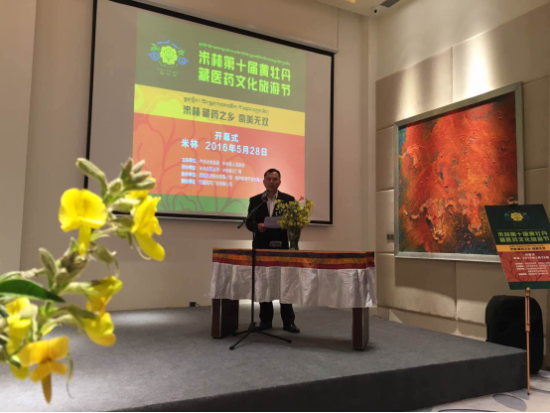 米林县委常委政府副县长发表讲话