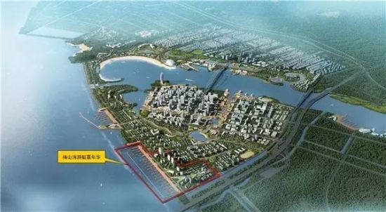 梅山湾新城规划图片