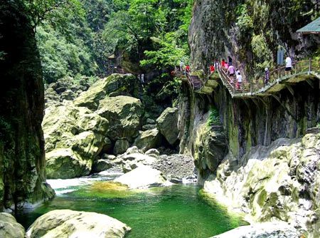 驢友川西回憶錄震前的銀廠溝與汶川圖