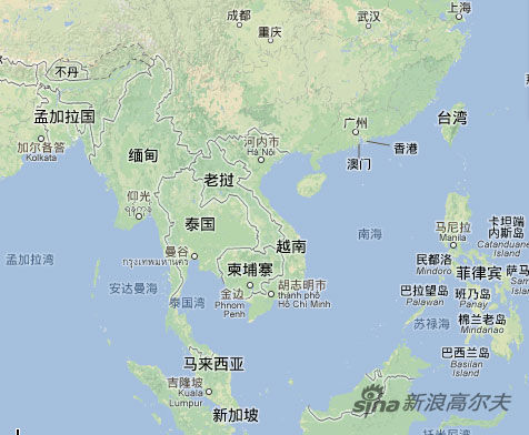 新加坡中国地图位置图片