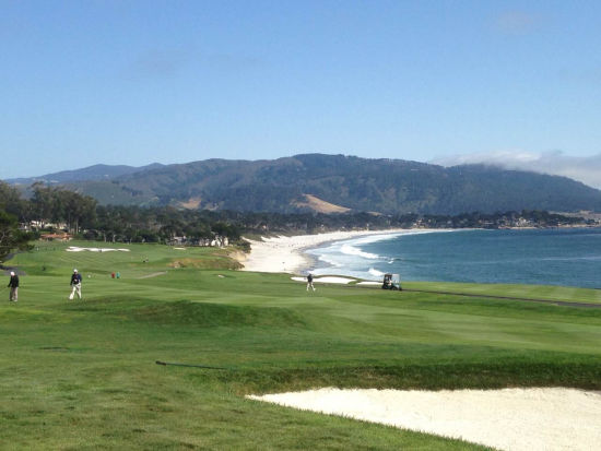 圆石滩pebble beach