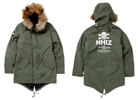 nhizxalphaindustries联名 重拾经典款m51军褛