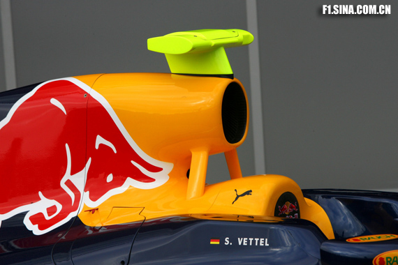 图文-红牛车队发布新车rb5 rb5引擎进气入口_赛车-f1_nike新浪竞技