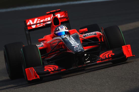 图文f1中国站第2次练习赛维珍车队格洛克