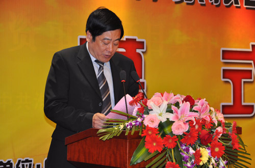 图文韩信杯开幕暨抽签仪式现场刘学军致辞