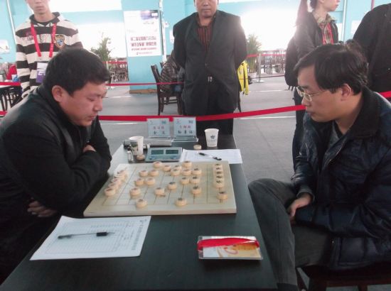 图文智运会16日象棋赛场聚焦孙勇征激战金波