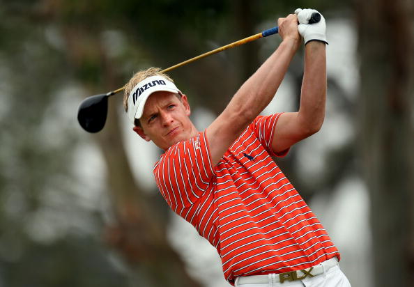 图文-第108届美国公开赛第二轮 唐纳德肩负重任