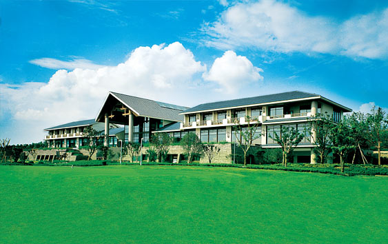 图文-苏州太湖国际高尔夫俱乐部 球会会所典雅大方