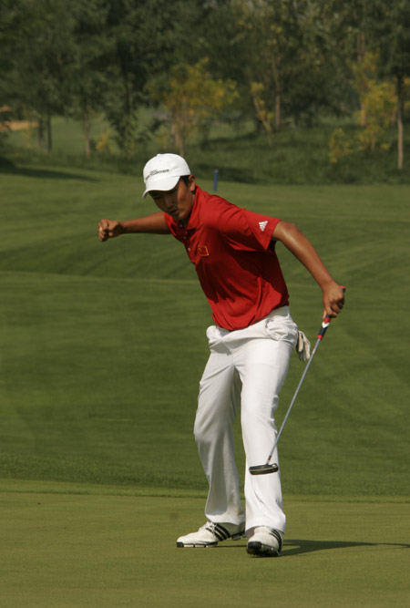 月日消息:volvo中国青少年冠军赛在北京宝兴高尔夫俱乐部结束最后决赛