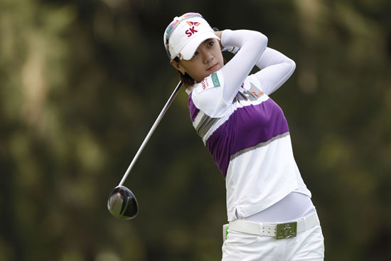 图文-lpga奥查娅邀请赛第二轮 韩国选手崔罗莲
