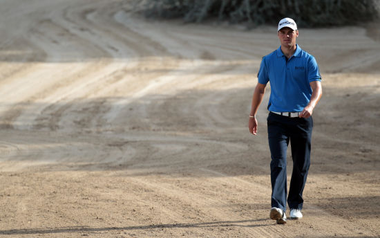 图文迪拜高球精英赛次轮前世界第一昂首阔步