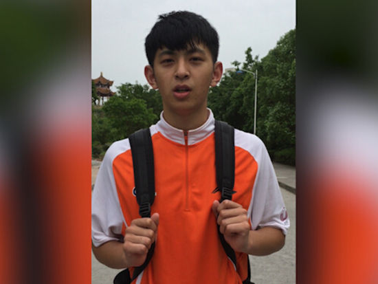 视频-中南大学男篮男神程天豹:关注cuba 因为热爱