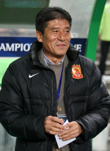 图文-[亚冠]全北现代1-5广州恒大 李章洙神情放松_国内足球-中超_新浪