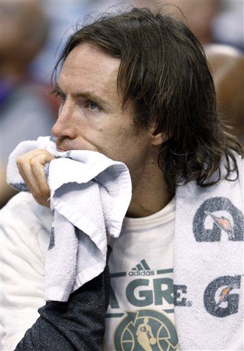 图文-[常规赛]太阳90-115小牛 纳什一脸无奈