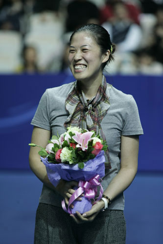 高崚五月婚宴盛邀谢杏芳 奥运冠军去哪度蜜月(图)