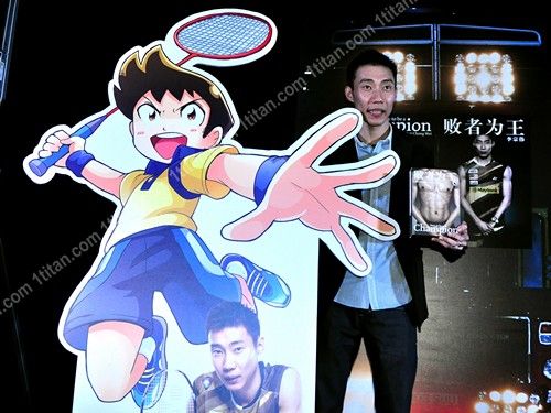 李宗伟五福临门庆龙年 自传《败者为王》发售(图)