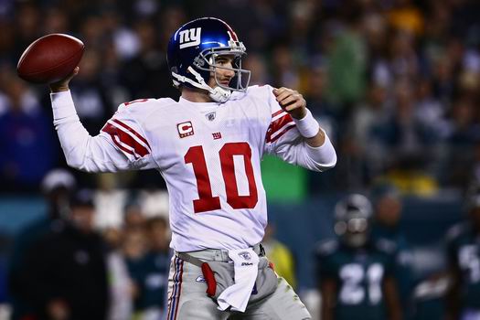 图文nfl纽约巨人vs费城老鹰伊莱曼宁长传