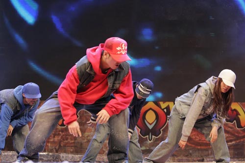 单人街舞表演视频