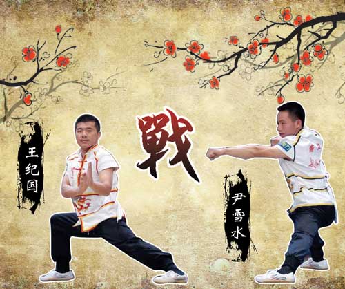 图文武林大会梅花桩拳16进8开战王纪国对阵尹雪水