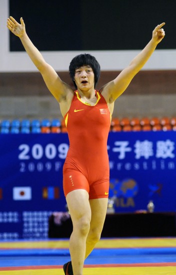 南京摔跤王娇图片