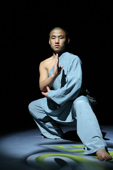 图文武林大会少林罗汉拳16强选手张睿