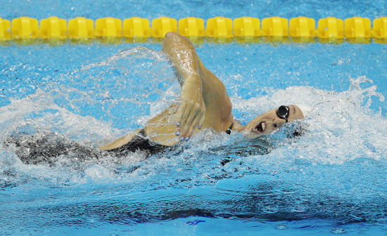 图文世游赛26日预赛赛况美国选手施密特比赛瞬间