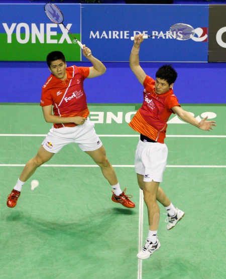 图文-羽球法国赛风云组合晋级半决赛