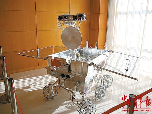 玉兔号月球车1:1模型