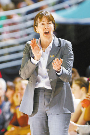 其他栏目 正文   圣玛利亚大学队主教练玛菲特·迈克格雷   男人的