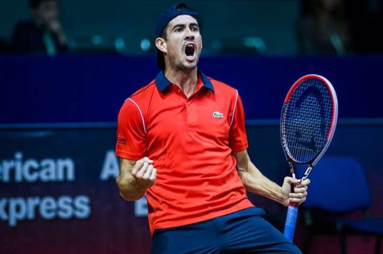 3号种子加西亚-洛佩兹苦战三盘,以6-1,6-7(5),7-5力克7号种子,新科